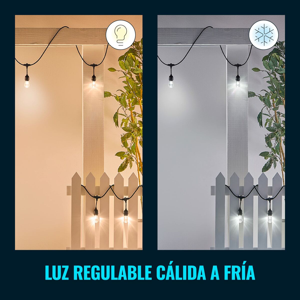LED žarnice Wiz Pisana 8 W